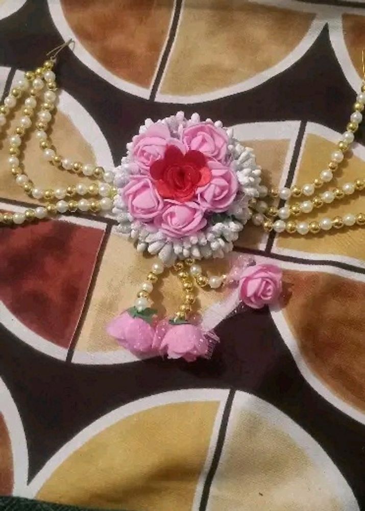 Flower Hair Chain