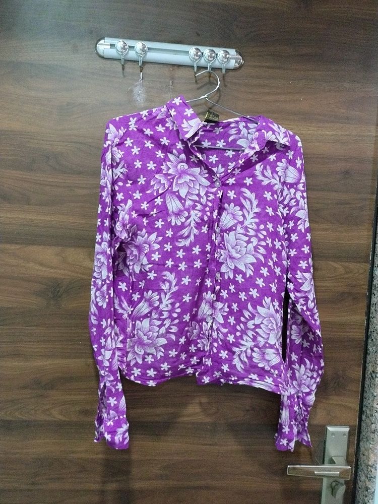 Printed Light Cotton Shirt