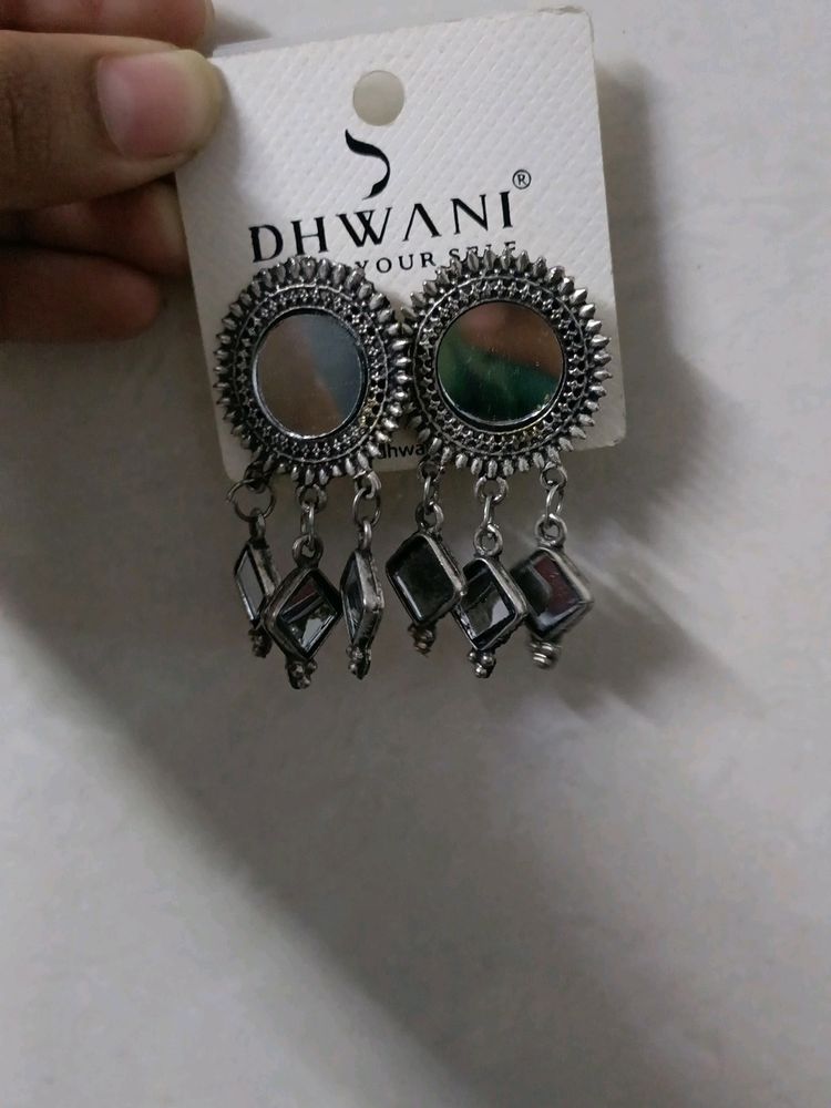 Oxidised Earings