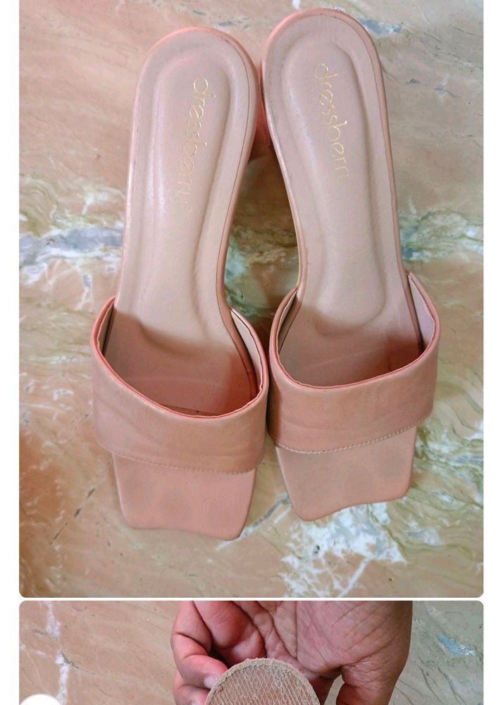 Nude Heels From Dressberry Brand