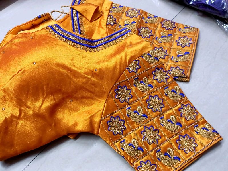 Rangoli Yellow Blouse