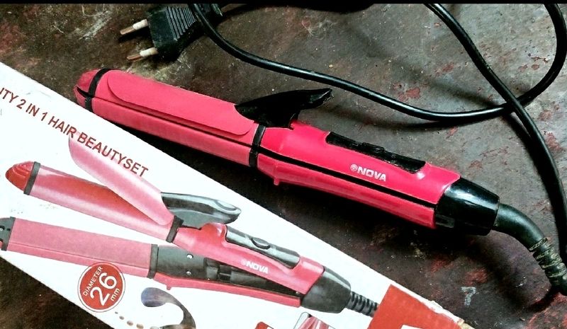 Nova Hair Straightener And Curler