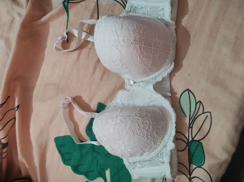 White Sexy Bra