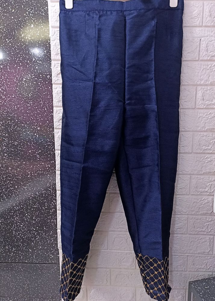 New Plazo Pant in neavy  blue Colour (without tag)