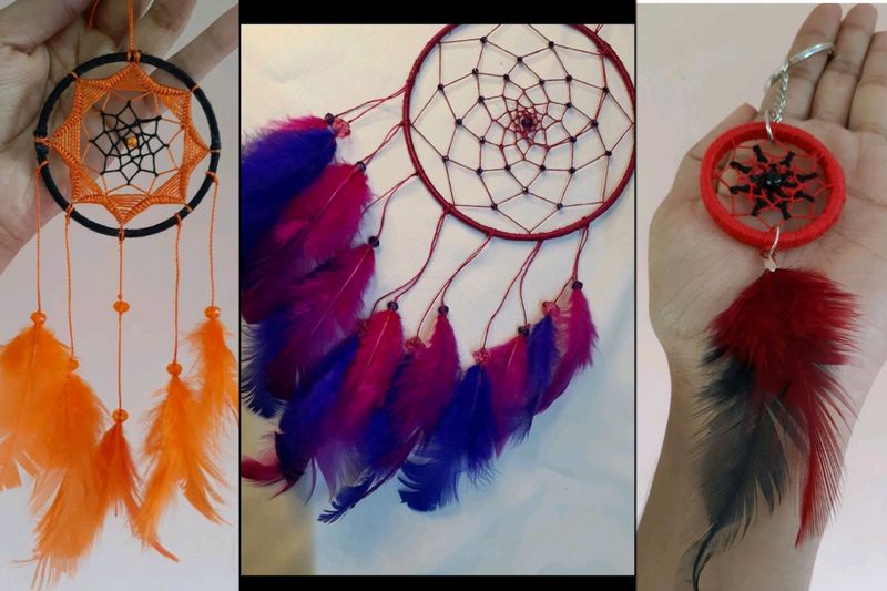 3 Handmade Dreamcatcher - Combo