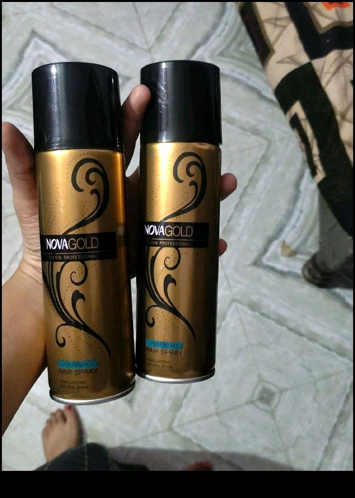 Nova Hair Spray Hold Your Curls Style Long-lasting