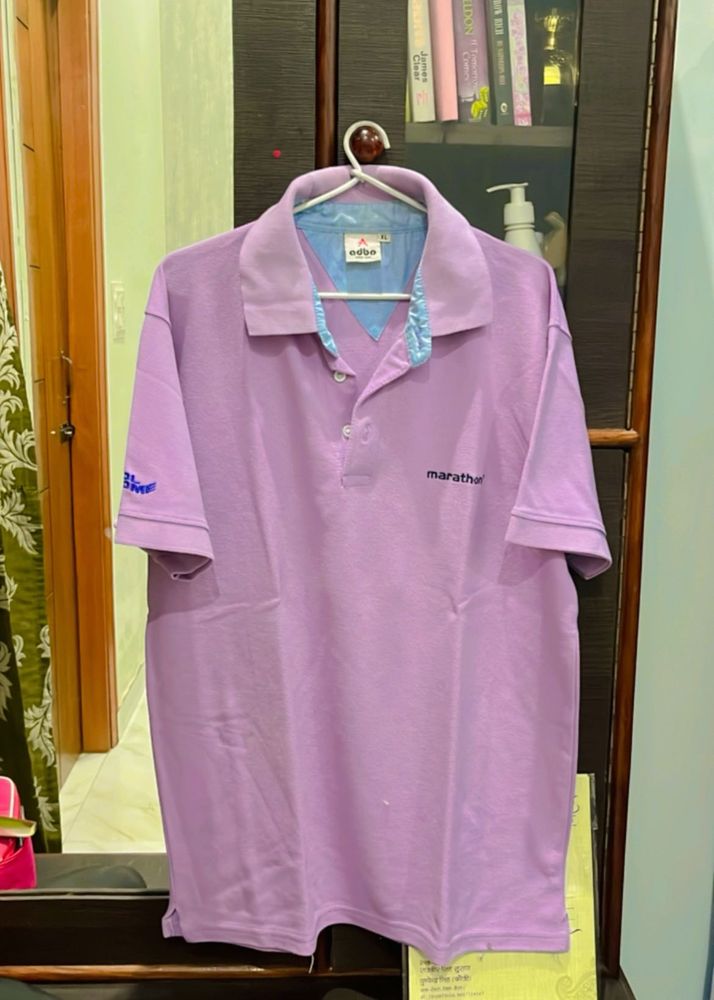 Lavender  Colour T Shirt