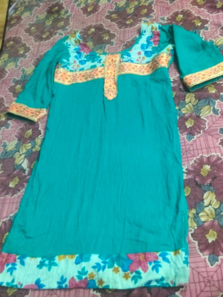 Kurti With Pant Pure Cotton