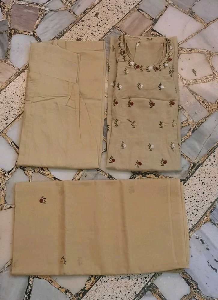 Hand Embroidery Suit Set