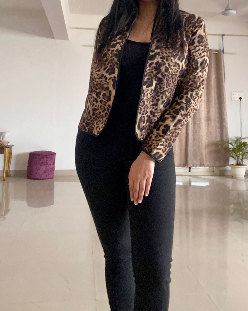 Max Leopard Print Jacket