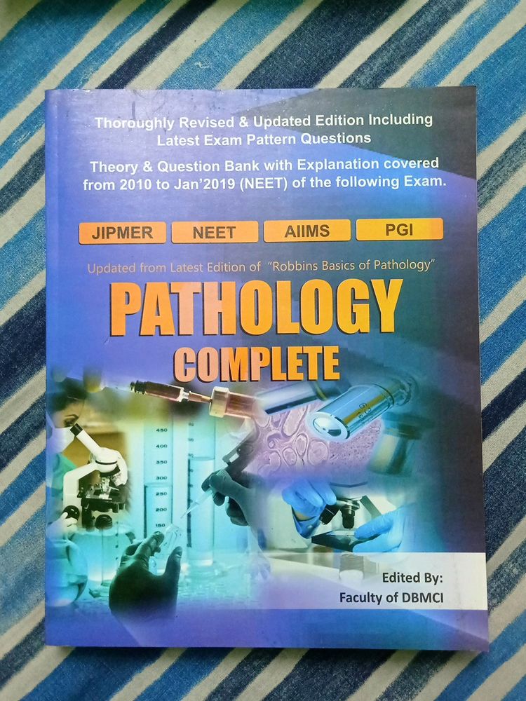 PATHOLOGY COMPLETE Book (Notebook + MCQ)