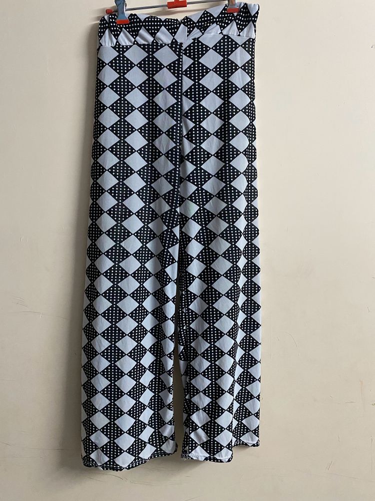 Black And White Palazzo (women’s)