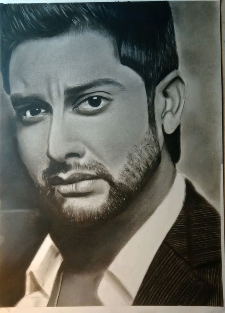 Portrait Art Work Handmade Draw