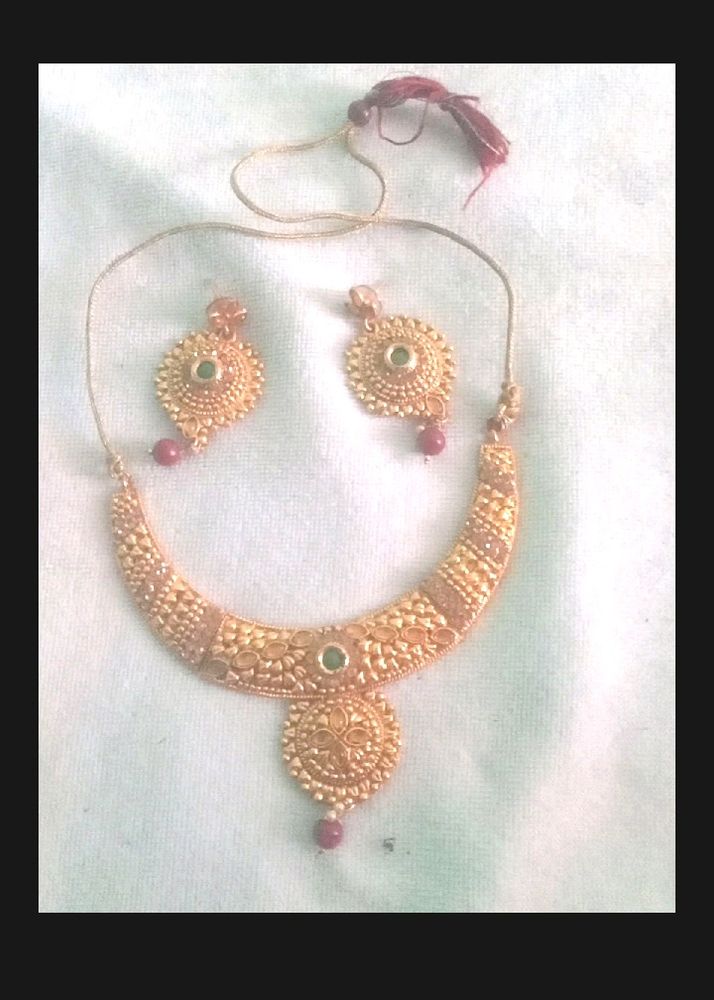 One Necklace With Earrings