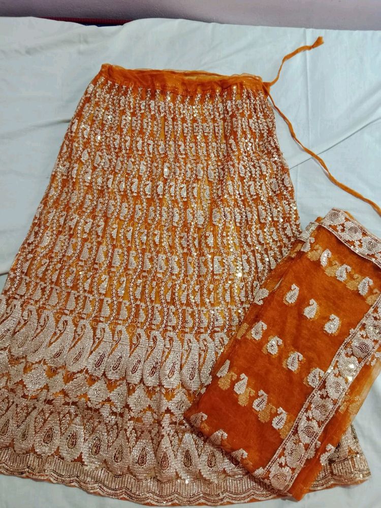 Skirt And Duppata