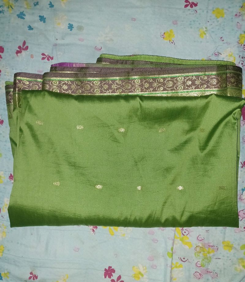 Green Silk Saree