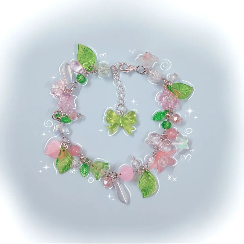 ₊˚⊹౨ spring days bracelet ৎ ₊˚⊹