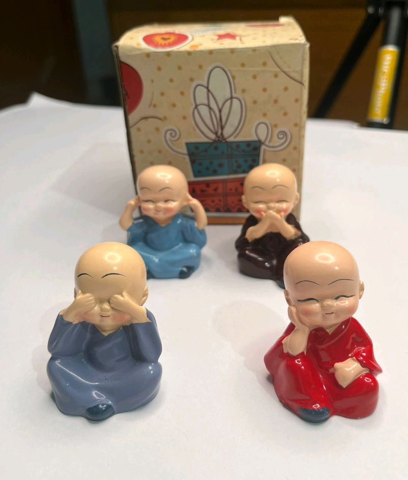 Miniature 4 Piece Monk Set