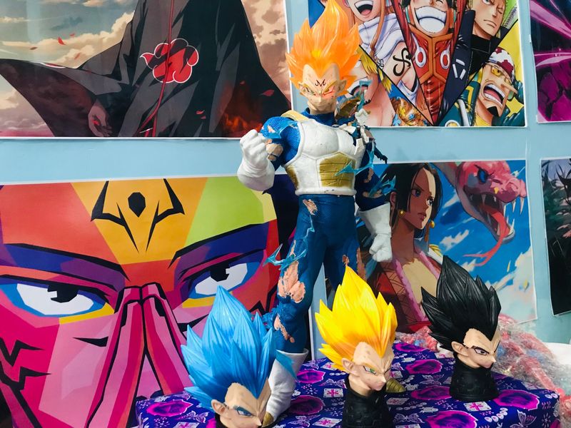 Vegeta With 3 Heads Action Figure 45 Cm