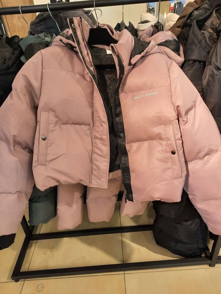 Winter Peach Color Jacket Overcoat