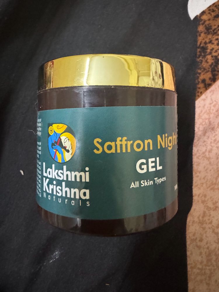 Saffron Night Gel - Lakshmi Krishna