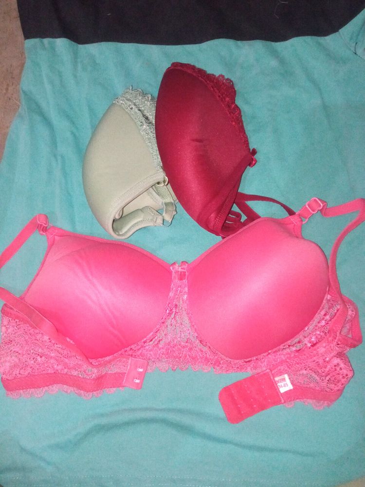 Women Bra Padded  3 Piece