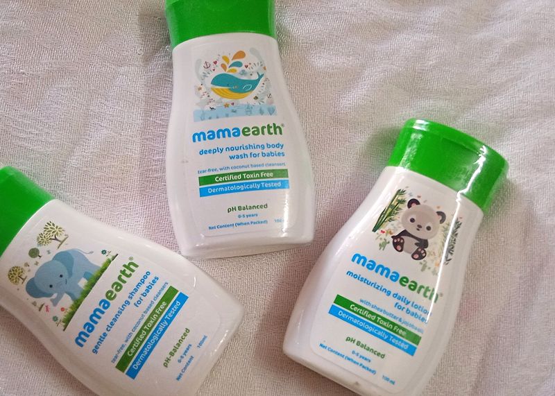 🥰mamaearth Baby 👶combo Products 3️⃣