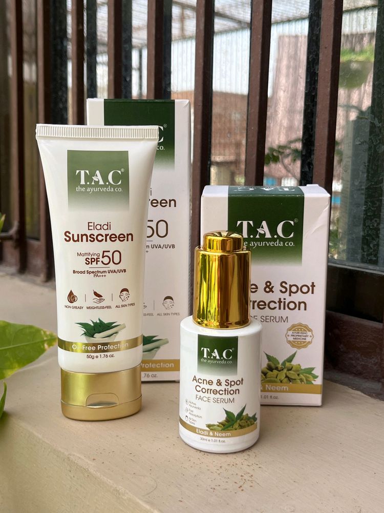 TAC - The Ayurveda Co. Eladi Acne Control Combo