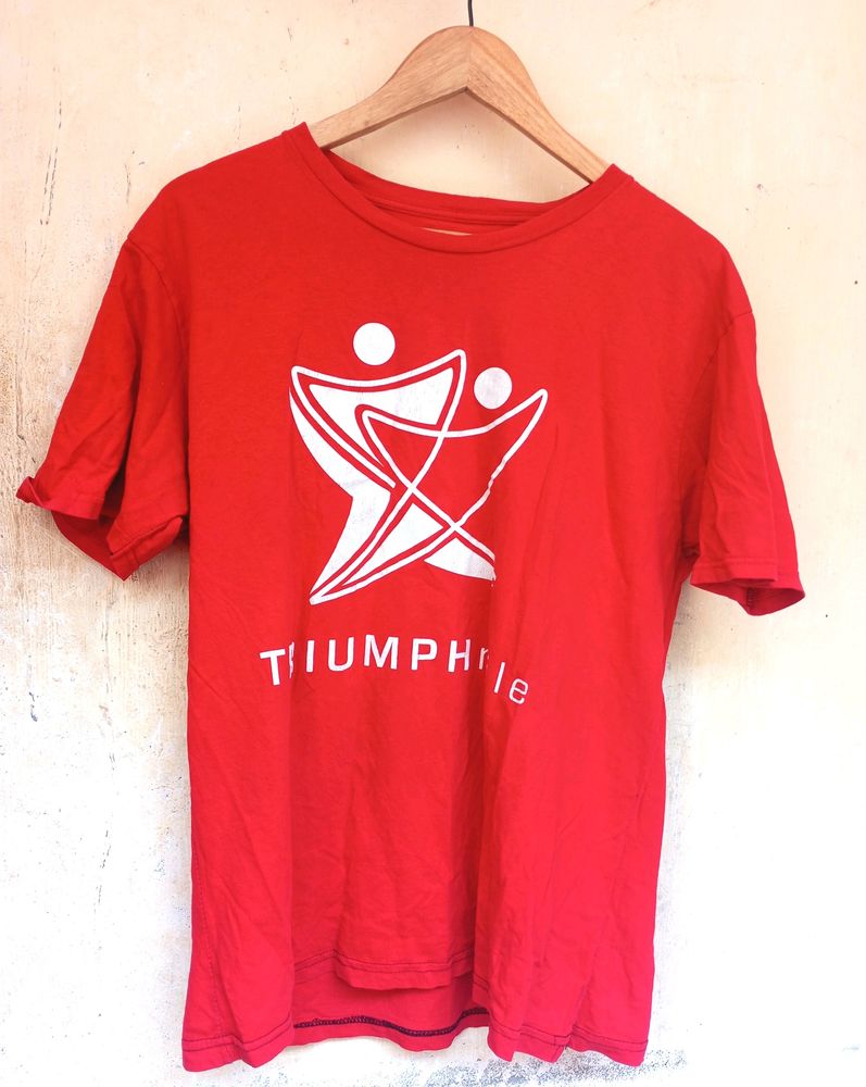 Red Casual Tshirt (Women)