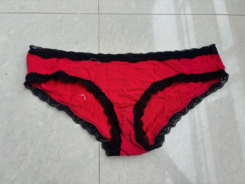 Red&White Womens Brief