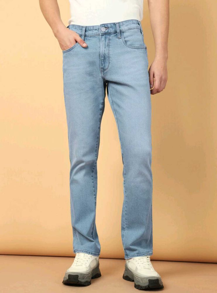 Wrangler Blue Milard Straight Fit Jeans