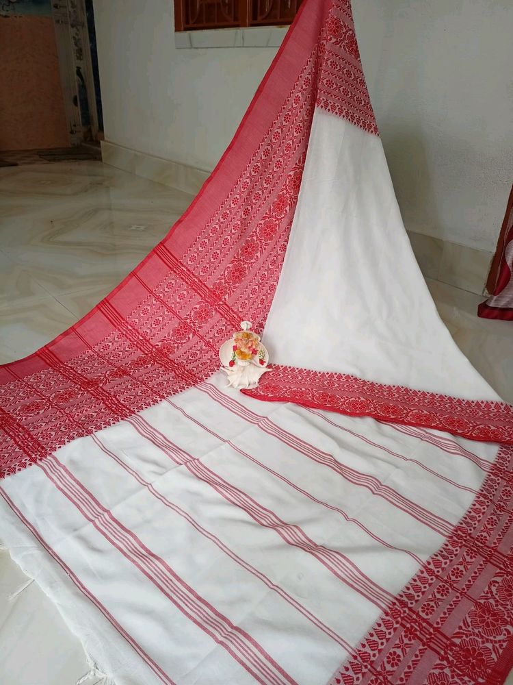 New Woven Pure Cotton Saree