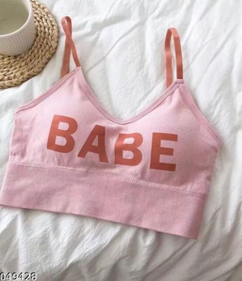 Pink Bralette Padded