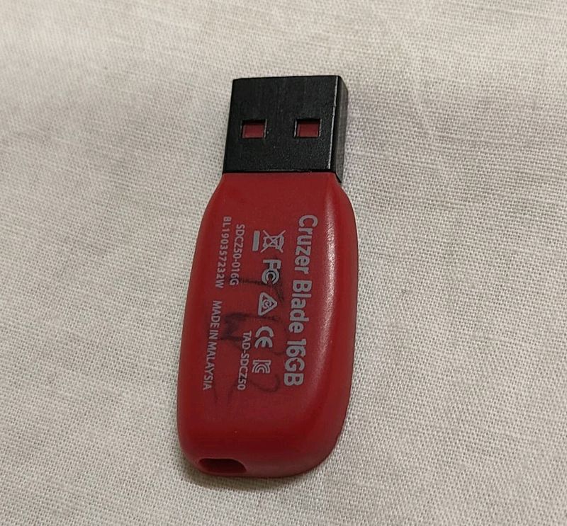 SanDisk 16 GB Pendrive