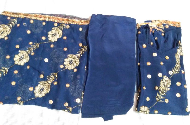 Navy Blue Salwar Suit