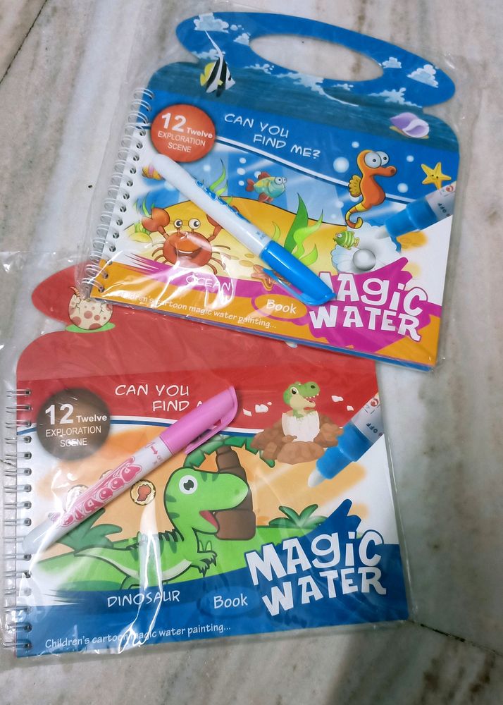 Water Magic Book 2pcs Set🆕