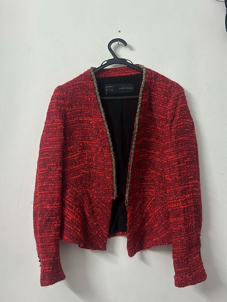 Zara Blazer-Tweak fabric