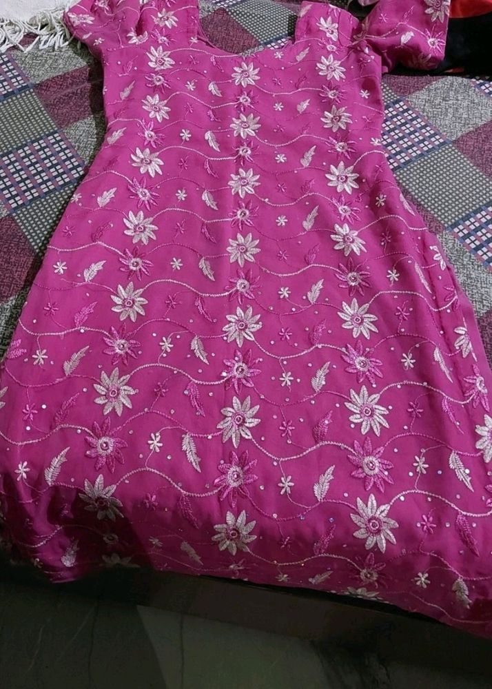 Embroidery Kurta And Salwar