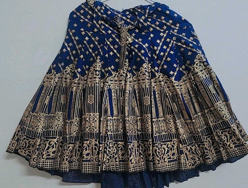 Ethnic Knee Length Skirt