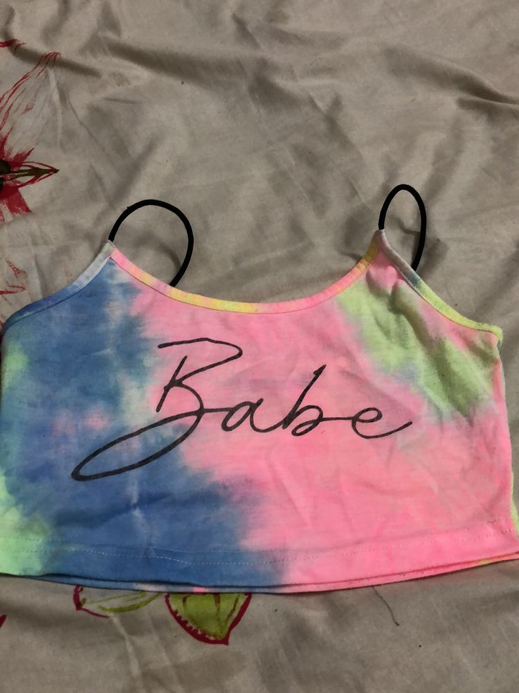 Shein Tie Die Tank Top