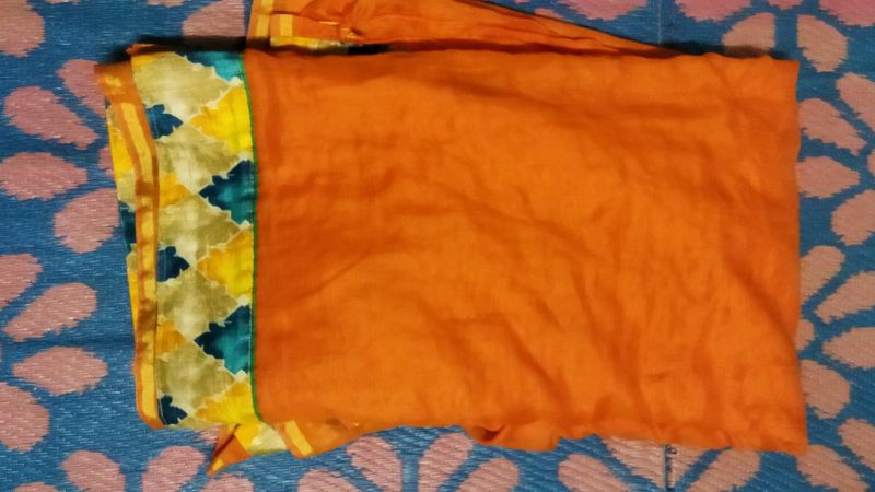 Orange Saree