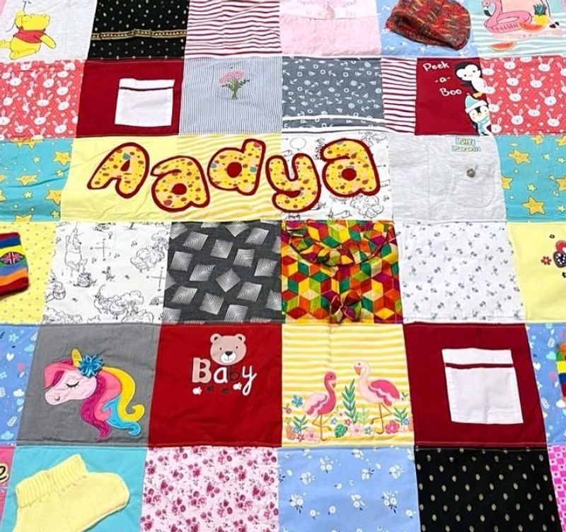 Customised Quilt For Your Kids Memories 💗