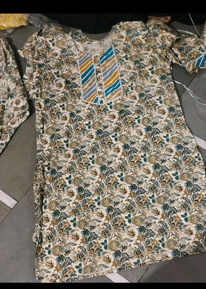 3Xl 4xl 5xl 6xl Kurta Pant Set