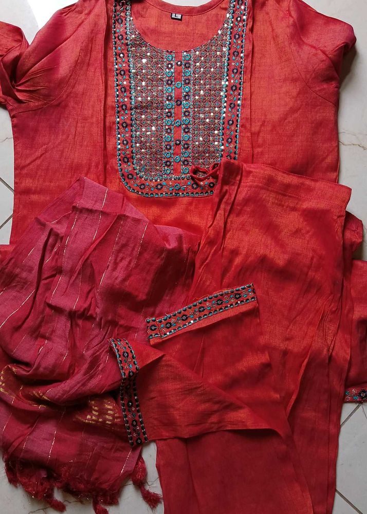 Kurta Set With Duppta