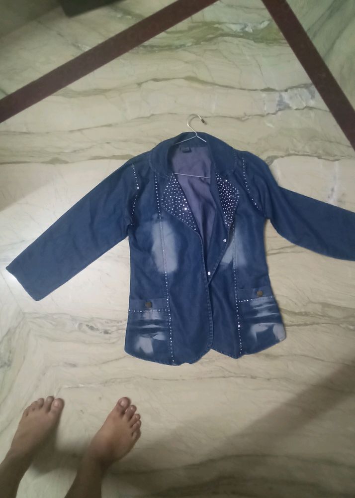 Denim Party Blazer