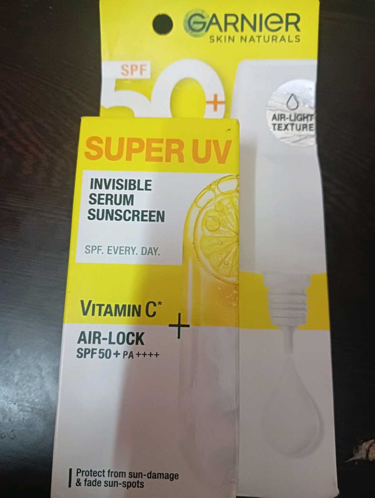 Garnier Super UV Invisible sunscreen SPF 50PA++