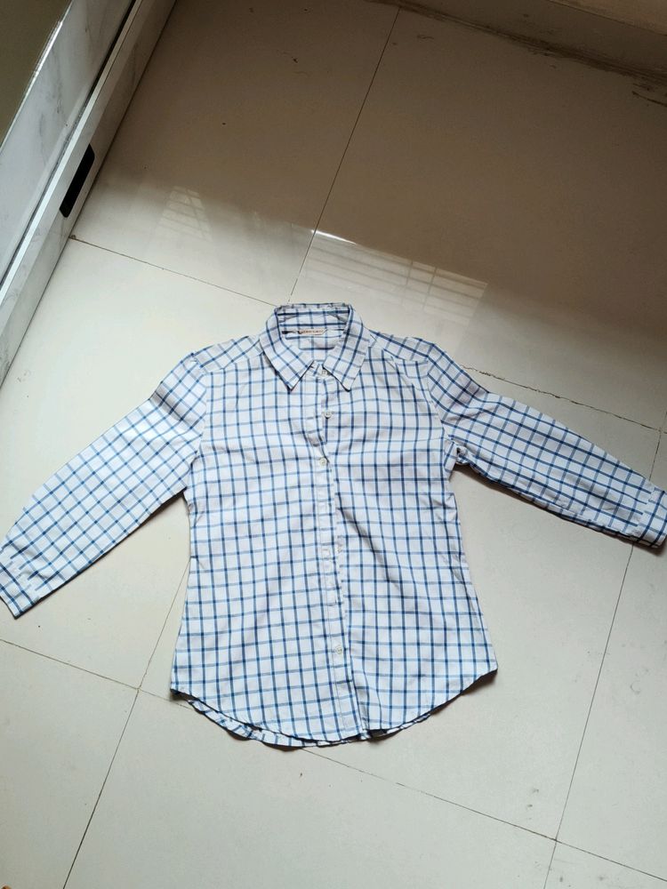 Blue Check SHIRT