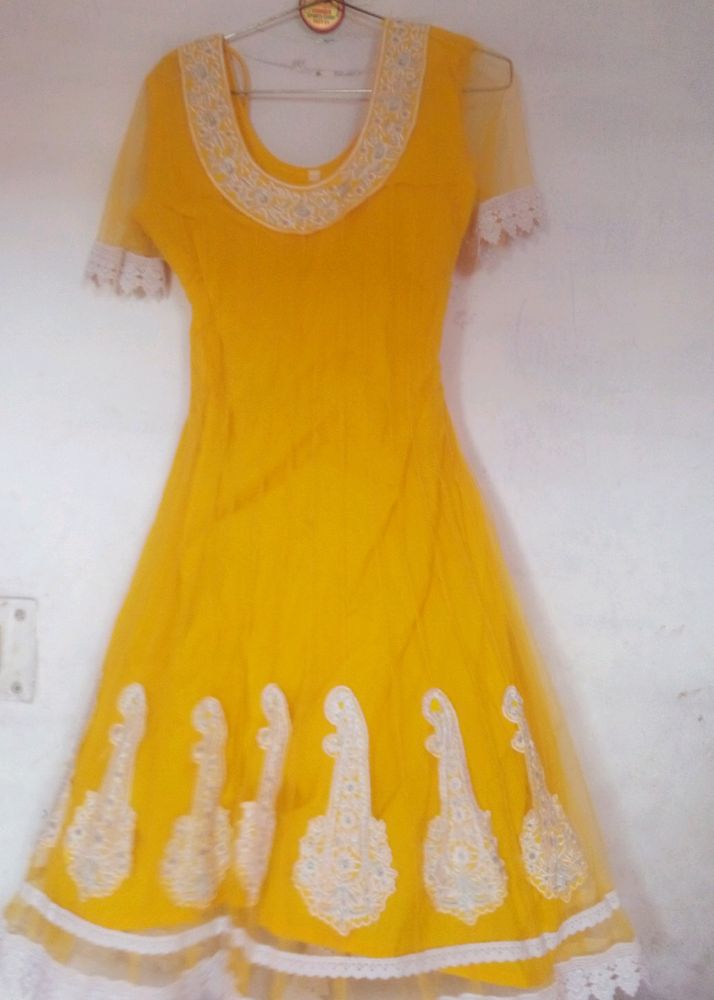 Yellow Frock Suit