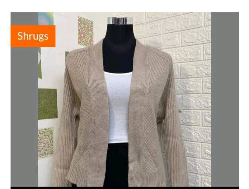 Nude Winter Knitted Shrug