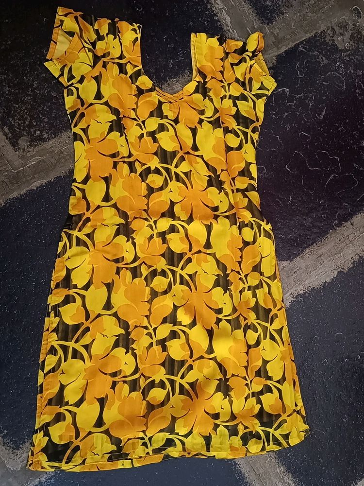 Crepe Punjabi Dress For Women